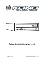 Kano Drive Installation Manual preview