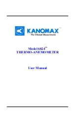 Kanomax 6824 User Manual preview