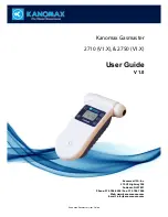 Preview for 1 page of Kanomax Gasmaster 2710 User Manual