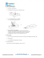 Preview for 11 page of Kanomax OMX-SRM Operation Manual