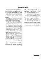 Preview for 3 page of KANSAI SPECIAL LX5801/UTC Instruction Manual