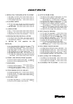 Preview for 3 page of KANSAI SPECIAL LX5801 Instruction Manual