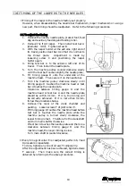 Предварительный просмотр 13 страницы KANSAI SPECIAL SX Series Instructions Manual