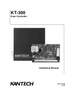 Kantech Door Controller Innovative and Powerful KT-300 Installation Manual preview