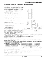 Preview for 21 page of Kantech Door Controller Innovative and Powerful KT-300 Installation Manual