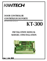 Kantech Door Controller Innovative and Powerful... Installation Manual preview