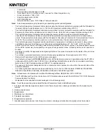 Preview for 8 page of Kantech Ethernet Four-Door Controller KT-400 Installation Manual