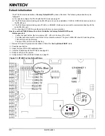 Preview for 34 page of Kantech Ethernet Four-Door Controller KT-400 Installation Manual