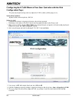 Preview for 36 page of Kantech Ethernet Four-Door Controller KT-400 Installation Manual