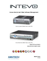 Preview for 1 page of Kantech INTEVO-CMP-1TB Quick Setup Manual