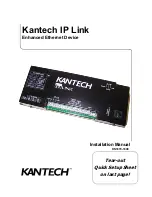 Preview for 1 page of Kantech IP Link Installation Manual