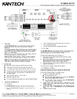 Kantech KT-MOD-OUT16 Quick Start Manual preview