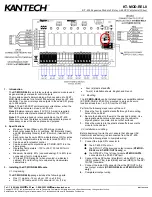 Kantech KT-MOD-REL8 Install Sheet preview