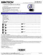 Preview for 2 page of Kantech KT-MOD-REL8 Install Sheet