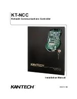 Kantech KT-NCC Installation Manual preview