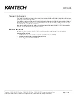 Preview for 2 page of Kantech KT-NCC Quick Configuration Manual