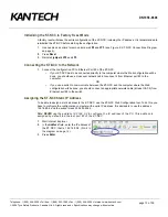 Preview for 14 page of Kantech KT-NCC Quick Configuration Manual