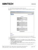 Preview for 15 page of Kantech KT-NCC Quick Configuration Manual