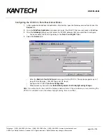 Preview for 29 page of Kantech KT-NCC Quick Configuration Manual