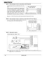 Предварительный просмотр 28 страницы Kantech Telephone Entry System Installation Manual