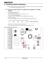 Предварительный просмотр 38 страницы Kantech Telephone Entry System Installation Manual