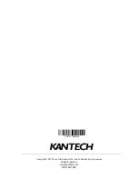 Предварительный просмотр 42 страницы Kantech Telephone Entry System Installation Manual