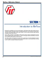 Preview for 8 page of Kantech WinPass KT- 300 System Reference Manual