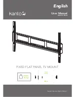 Kanto F6080 User Manual preview