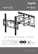 Preview for 1 page of Kanto FMX1 User Manual