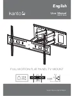 Kanto FMX2 User Manual предпросмотр