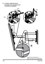 Предварительный просмотр 14 страницы Kanto Full Motion PX720 User Manual