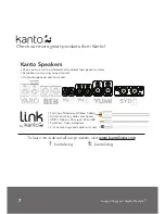 Предварительный просмотр 7 страницы Kanto L100 TV User Manual