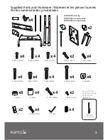 Предварительный просмотр 3 страницы Kanto MTM65 User Manual