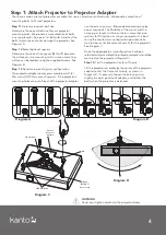 Предварительный просмотр 4 страницы Kanto P301 User Manual