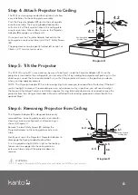 Preview for 6 page of Kanto P301 User Manual