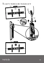 Предварительный просмотр 11 страницы Kanto PF400 User Manual