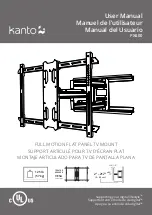 Kanto PX600 User Manual предпросмотр