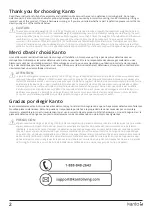 Preview for 2 page of Kanto RCAD570 User Manual