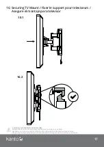 Предварительный просмотр 17 страницы Kanto RV250G User Manual