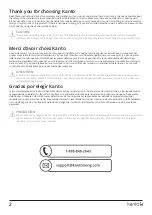 Preview for 2 page of Kanto SX22 User Manual