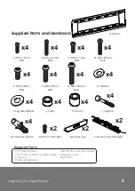 Предварительный просмотр 3 страницы Kanto T3760 User Manual