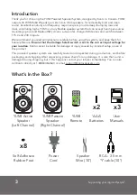 Preview for 3 page of Kanto YUMI POWERED SPEAKER User Manual