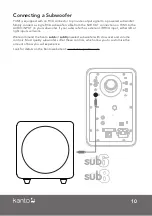 Preview for 10 page of Kanto YUMI POWERED SPEAKER User Manual