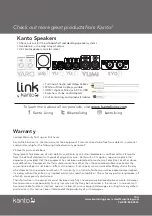 Preview for 12 page of Kanto YUMI POWERED SPEAKER User Manual