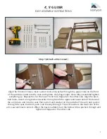 Preview for 1 page of KANYON 5’ GLIDER Easy Assembly Instructions