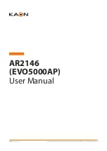 Kaon AR2146 User Manual preview