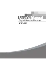 Preview for 1 page of Kaon KSC-570 User Manual