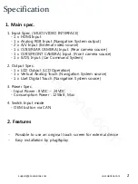 Preview for 2 page of KAP Trader PCM5.0-TDC3 Manual