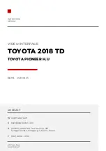 KAP CAR4PLAY TYT-CR 2018-TD Instruction Manual preview