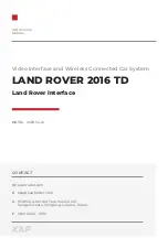 Preview for 1 page of KAP CARAPlay LR-2016-PAS-TD Instruction Manual